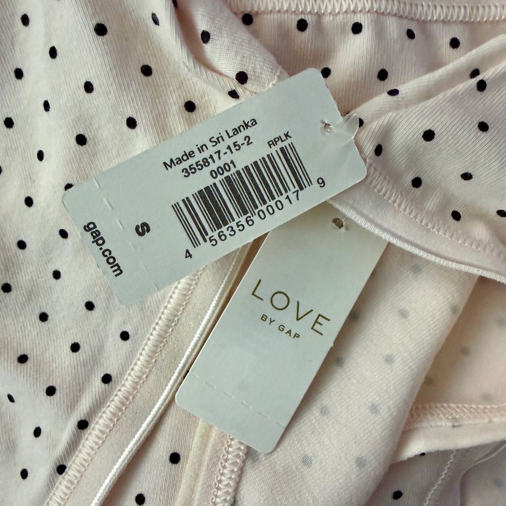 LOVE by GAP GapBody Cotton Hipster Panties Dot It Pink Lot of 5 - Picture 2 of 3